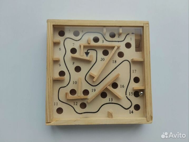 Мини - Игра головоломка деревянная