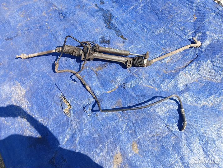 Рулевая рейка в сборе с тягами пежо 406