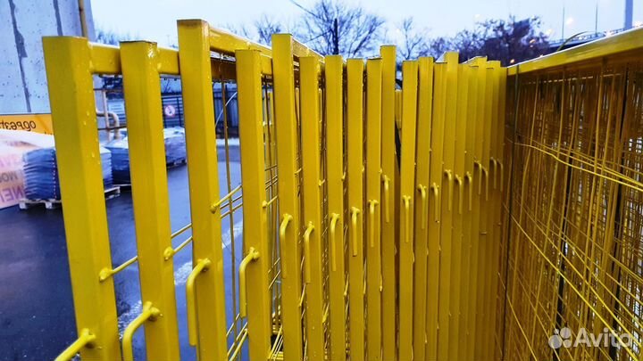 Инвентарное строительное ограждение арт. 1439