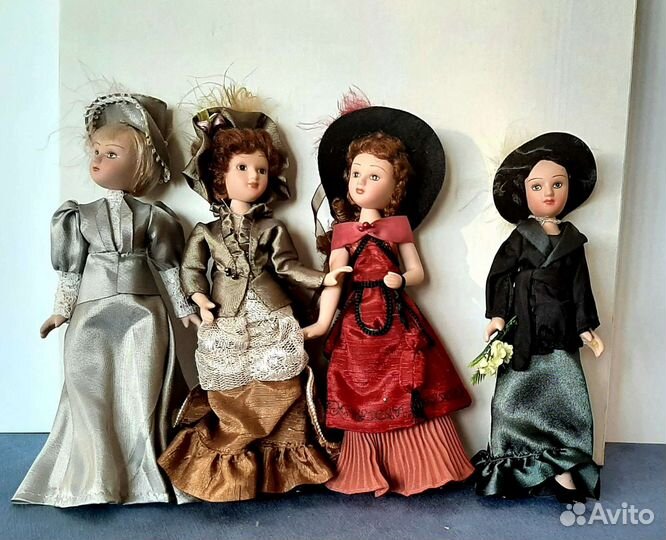 Куклы коллекционные Дамы эпохи