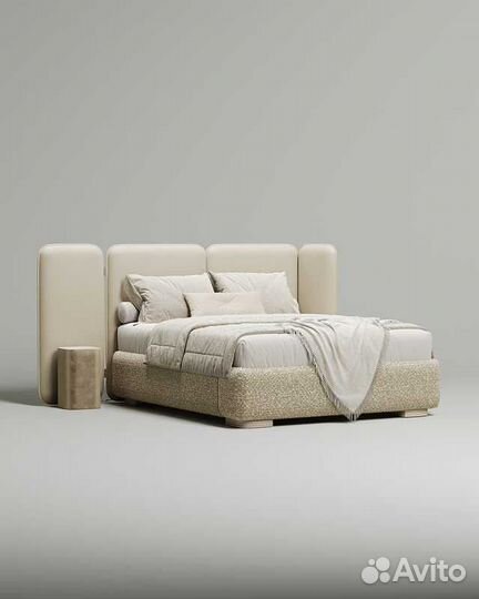 Кровать двуспальная с подъемным механизмом Niko