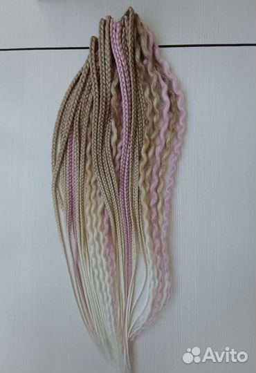 Комплект де косы и дреды