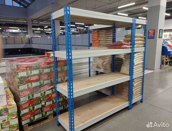 Стеллажи металлические для склада