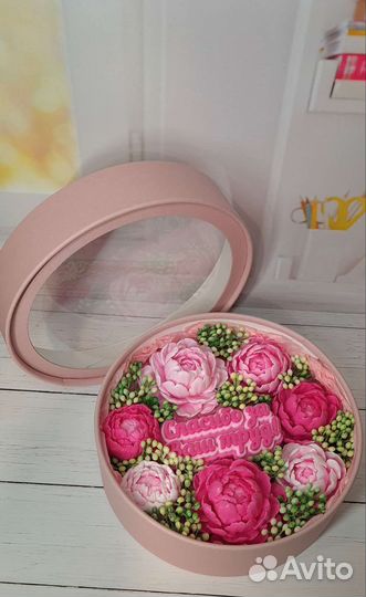 Набор из мыла ручной работы