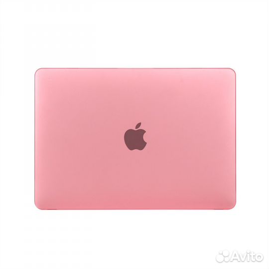 Чехол для MacBook Air 13 2018-2021 матовый розовый