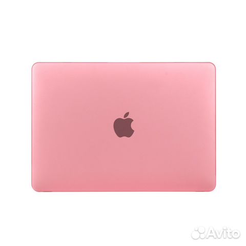 Чехол для MacBook Air 13 2018-2021 матовый розовый