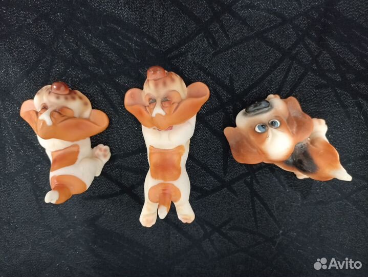 Фигурки собак, статуэтки бассет хаунд