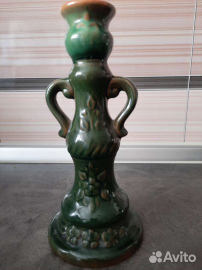 Керамический подсвечник