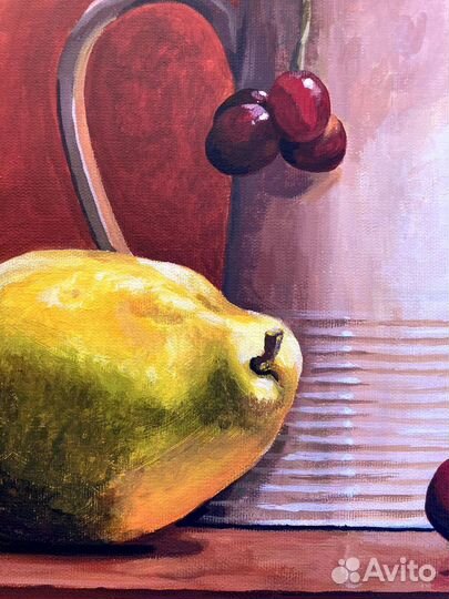 Картина акрилом на холсте