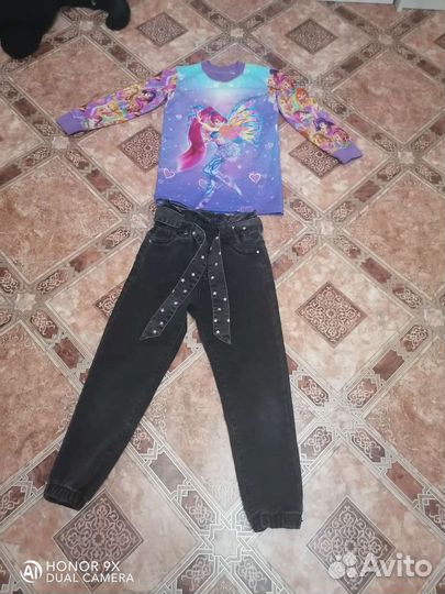 Джинсы для девочки