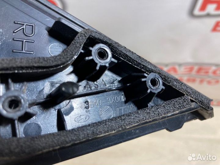 Накладка рамки двери задняя правая Hyundai Avante