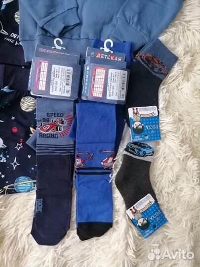 Новая одежда пакетом для мальчика, 104