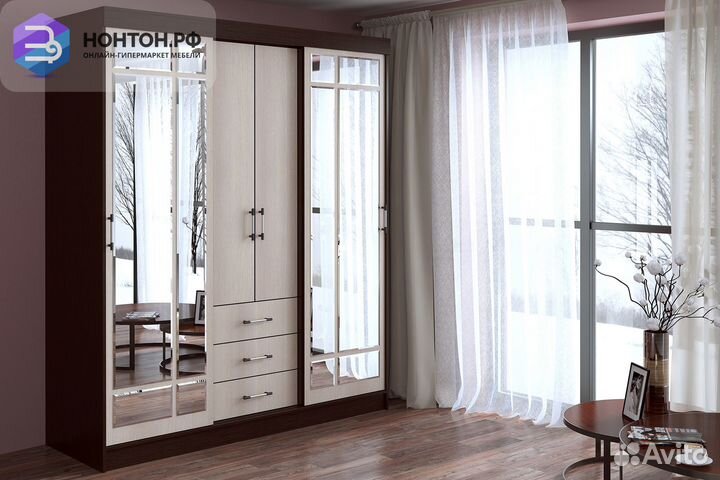 Шкаф-купе Маэстро венге / лоредо