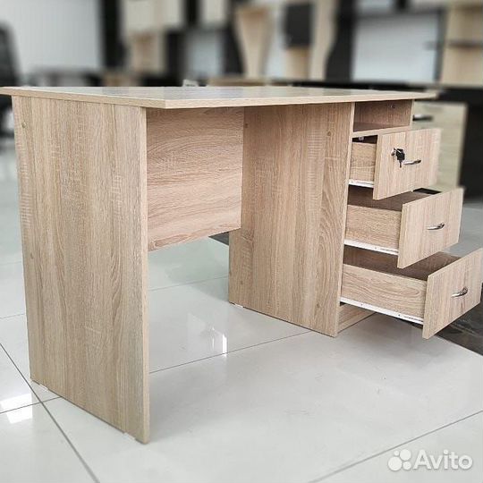 Письменный стол однотумбовый (цвета)