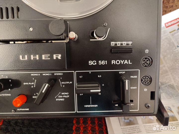 Катушечный магнитофон Uher SG-561 Royal