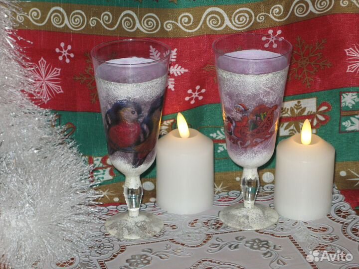 Подсвечники ручной работы (пара)