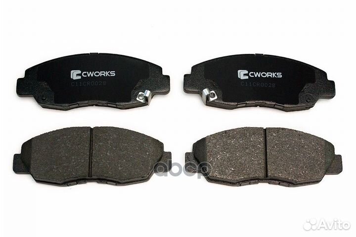 Тормозные колодки передние (Low Metallic) C11CR