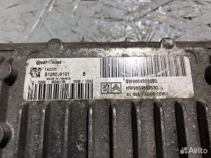 Эбу АКПП al4 dp0 peugeot 308