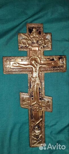 Крест бронзовый