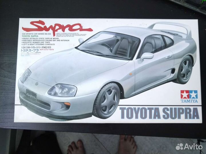 Сборная модель Toyota supra