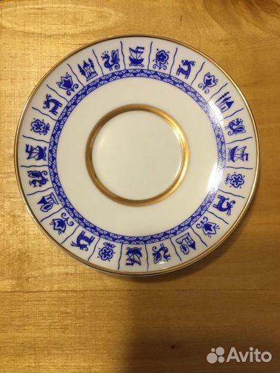 Кофейная/чайная фаянсовая пара лфз