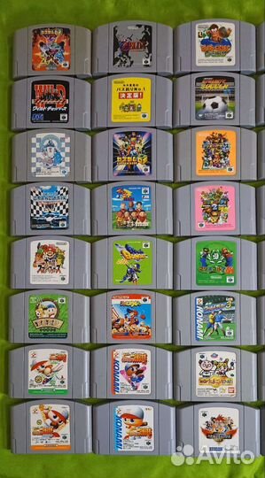 Nintendo 64 картриджи