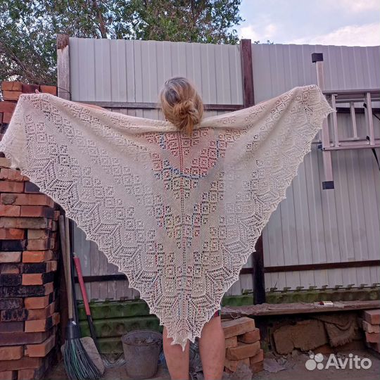 Платок шаль пуховая