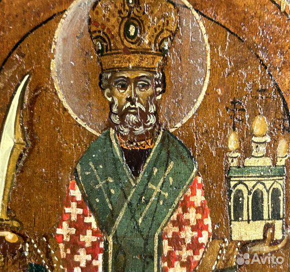 Икона Николай Чудотворец Можайский