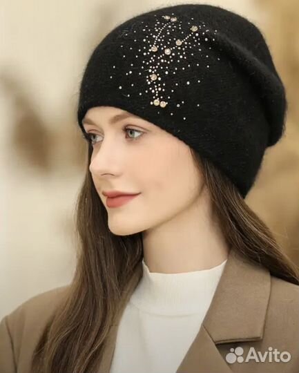Шапка женская новая р.55-58