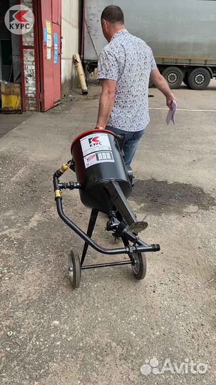 Пескоструйный аппарат, который работает