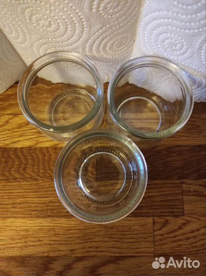 Банка стеклянная 170 мл для йогурта/свечей