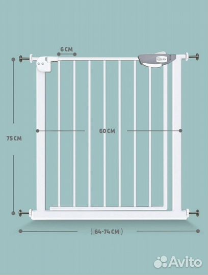 Ограждение лестницы от детей baby-safe
