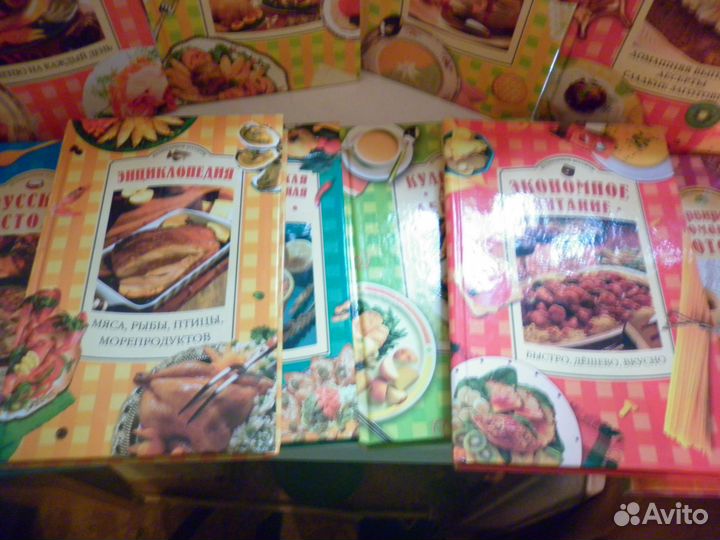Кулинарные книги с рецептами