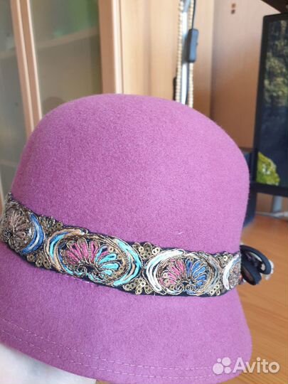 Шляпка - панама весна, осень 55 - 57 размер