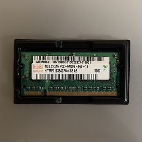 Память для Ноутбука DDR2 Hynix 1GB 6400