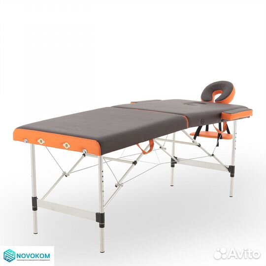 Стол массажный переносной JF-AY01A (корич-оранж)