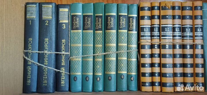 Книги собрание сочинений разные