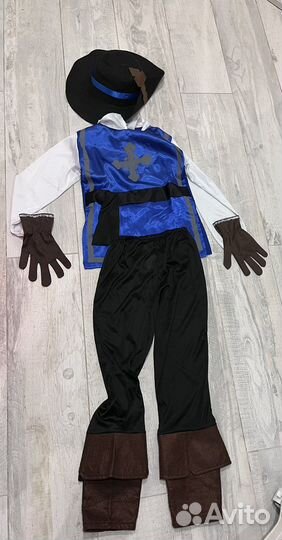 Карнавальный костюм мушкетер 110-128
