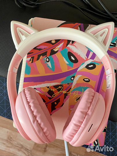 Беспроводные наушники с ушками defender