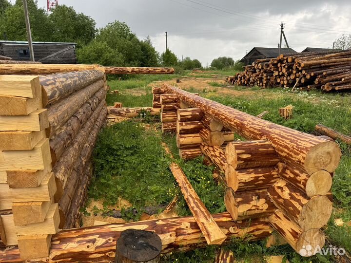 Сруб дома, бани 6х6