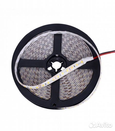 Светодиодная лента 120д/м, IP65. 12В. Хол.б