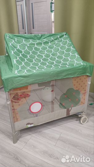 Манеж happy baby домик