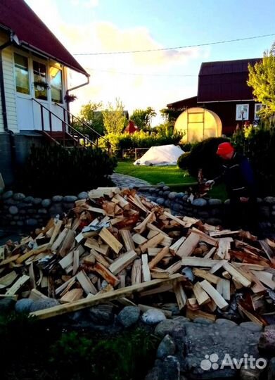 Дрова Осина подготовленные