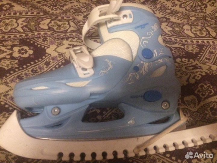 Коньки размер 34-37 состояние нового