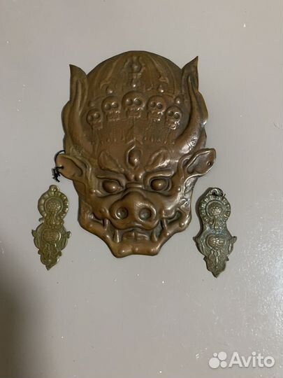 Монгольская чеканка винтаж