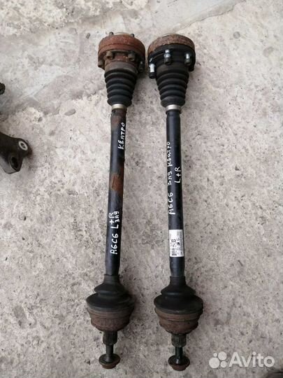 Привод полуось задняя Ауди А6 С6 Кватро