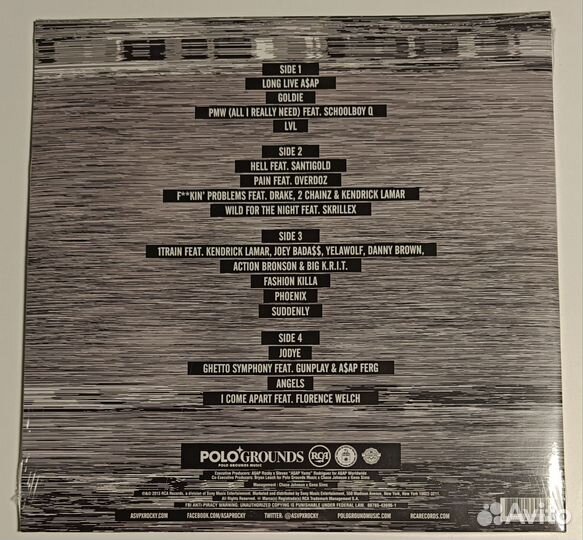 Asap Rocky - long.live.asap Deluxe 2LP