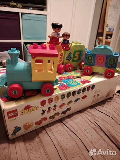 Lego duplo поезд 10847