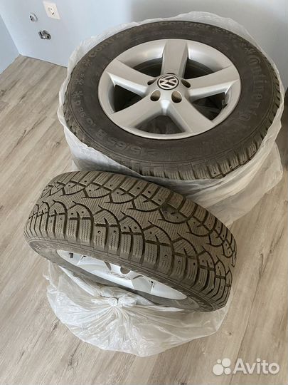 Литые диски r16, WV Tiguan Оригинал