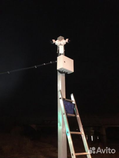 Установка систем видеонаблюдения